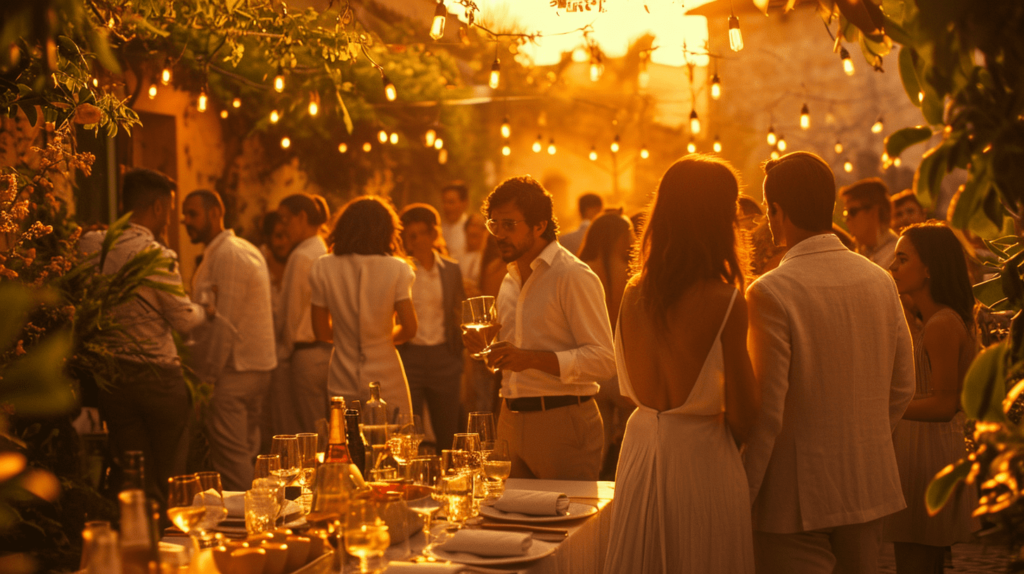 Summer party soirée blanche